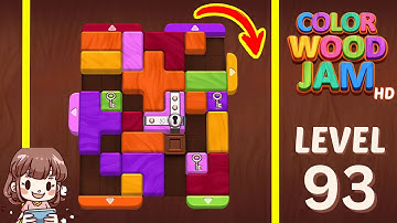Color Wood Jam Level 93 Solution Walkthrough