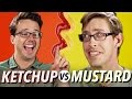 Ketchup vs. Mustard • Debatable