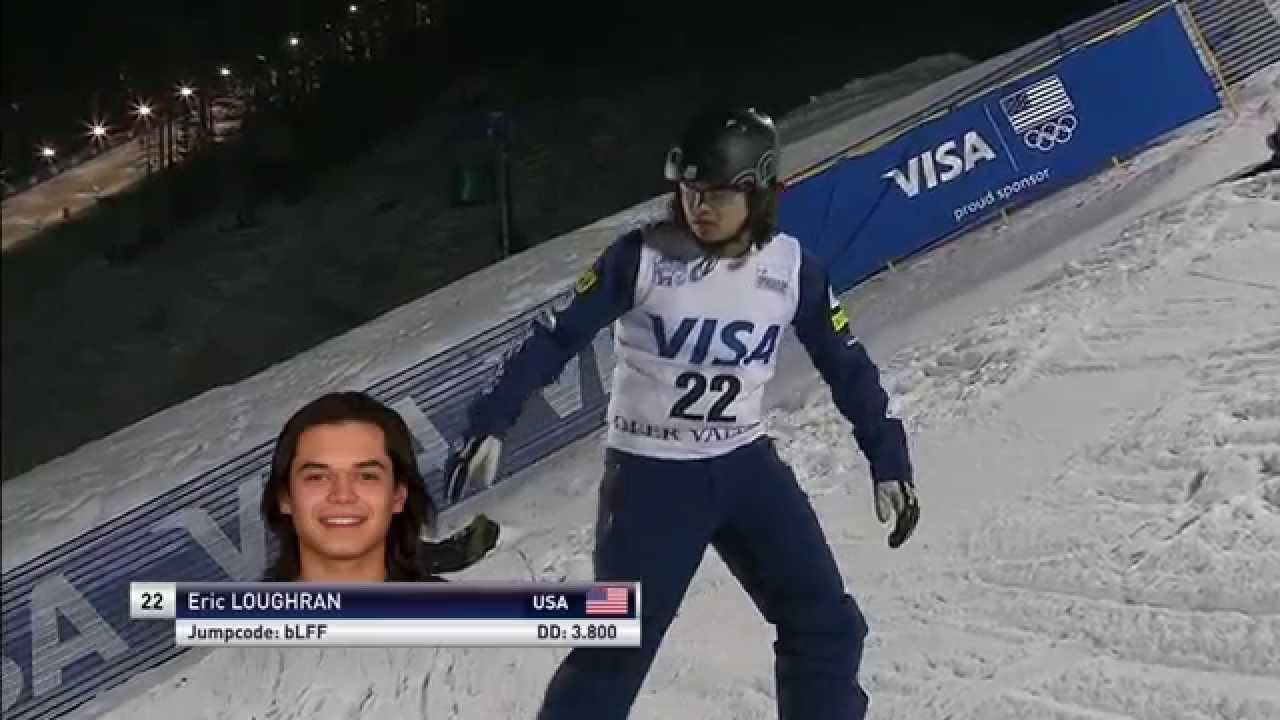 Eric Loughran 5th Place Aerials Visa Freestyle International