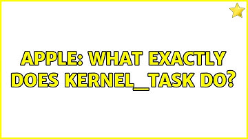 Apple: What exactly does kernel_task do? (3 Solutions!!)