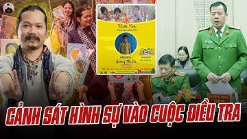 CẢNH SÁT HÌNH SỰ VÀO CUỘC ĐIỀU TRA NGHI VẤN KHUẤT TẤT CỦA DỰ ÁN NUÔI EM: CÓ NGƯỜI RUN RỒI!