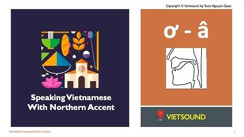 🇻🇳 Vietnamese : ơ - â sound. Learn sound system in Vietnamese. Vietsound.