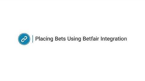 Placing bets using Oddsmonkey + Betfair Integration