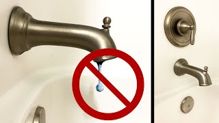 How to Repair a Leaky Moen Tub \/ Shower in 30 Minutes