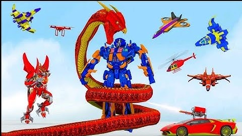 Snake Robot transformation || Robot Car Transform || LA LA GAMES