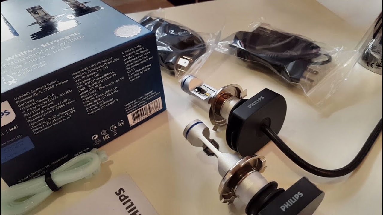 Philips X Treme Ultinon Led 6500k H4 Unboxing Youtube