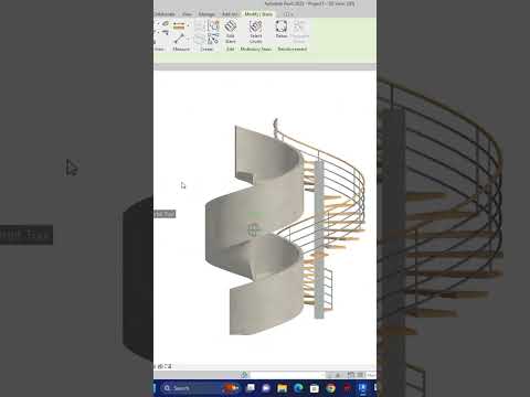 Public Spiral staircase