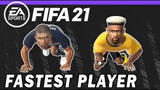 FASTEST FIFA 21 Player ? | Mbappe vs Adama Traore SPEED TEST