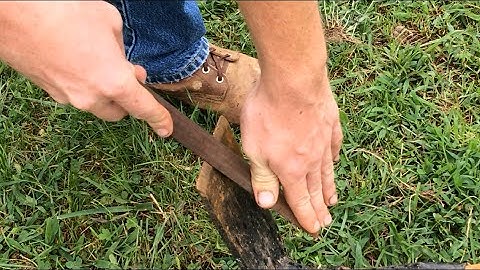 How to Sharpen a Pickaxe