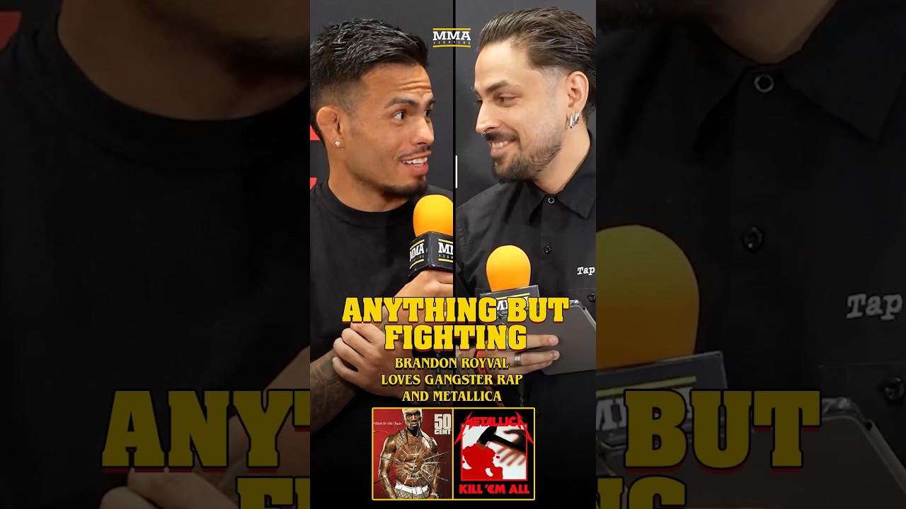 Brandon Royval lists his favorite Metallica albums and songs | Anything But Fighting | MMA Fighting
