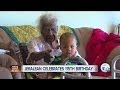 JERALEAN TALLEY turns 115