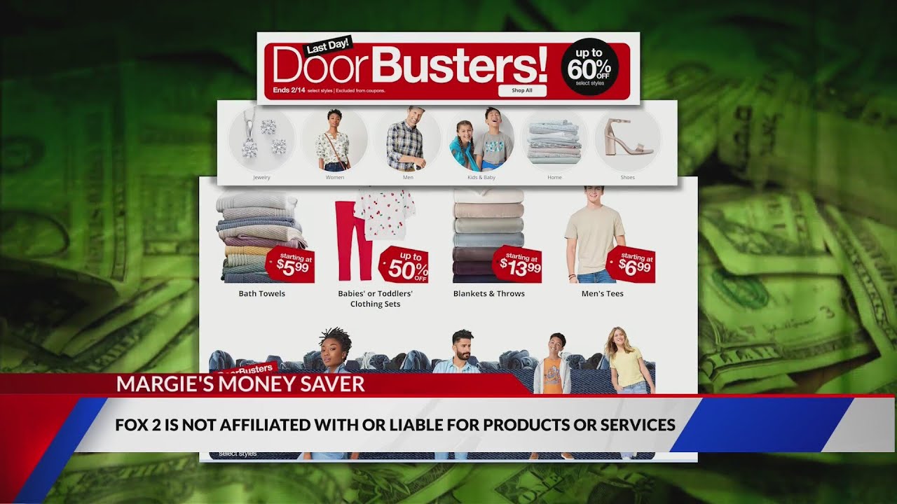 Money Saver It's the last day for doorbuster deals and a jewelry flash sale at JCPenney Online