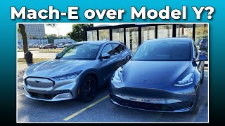 Mustang Mach-E over the Tesla Model Y?