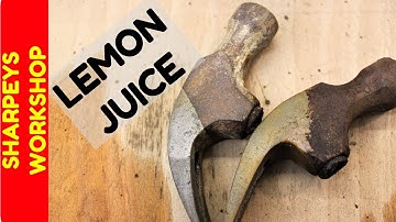 Rust Removal Test Cheap And Easy Way