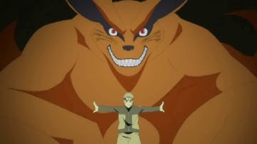Naruto Links With Kurama For The First Time  English Dub