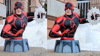 New Spider-Man animated series Daredevil figure bust by DST available at entertainment earth