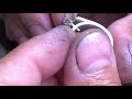 Making A Platinum Engagement Ring.