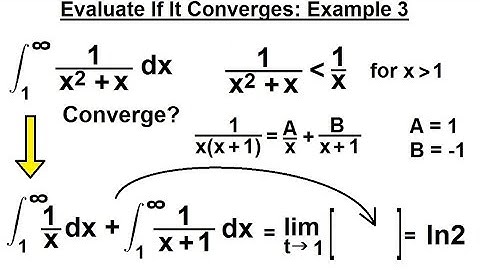 Calculus 2: Improper Integrals (16 of 16) Evaluate If It Converges: Example 3