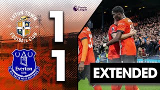 Luton 1-1 Everton | Extended Highlights