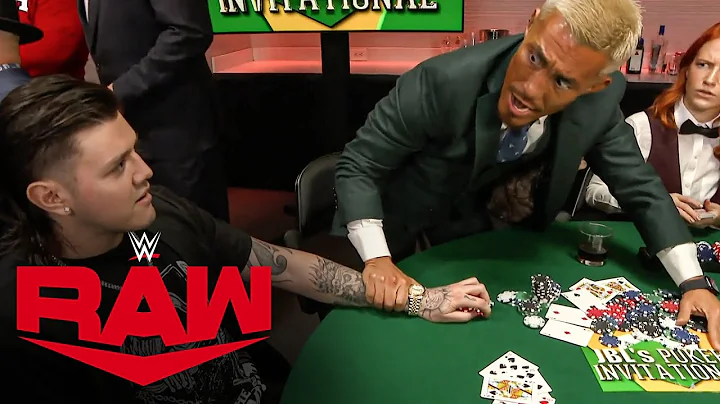 Dominik Mysterio’s cheating at the JBL Poker Invitational infuriates Akira Tozawa: Raw, Dec. 5, 2022
