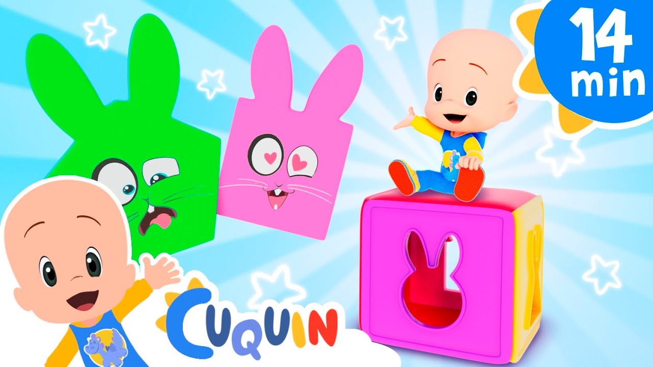Aprende las formas con el Cubo de Colores | Cuquín - canciones y episodios