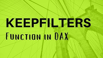 DAX KEEPFILTERS Function