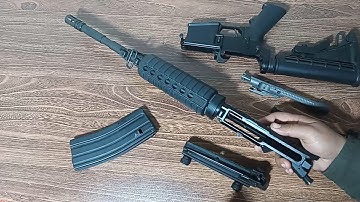 M4 disassembly and assembly 223 gun
