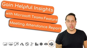 Microsoft Teams Meeting Attendance Report Tutorial