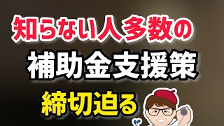 ほとんど誰も知らない補助金は何十何百と存在！補助金助成金各種支援策！国税庁・文部科学省文化庁・農林水産省・財務省など【中小企業診断士YouTuber マキノヤ先生】第1085回