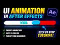 After Effects UI Animation Tutorial for Beginners | Smooth Toggle Effect