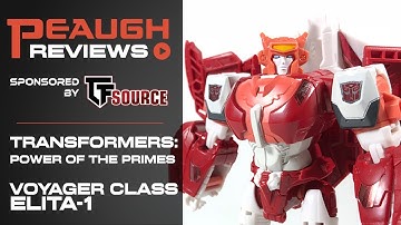 Video Review: Transformers: Power of the Primes - Voyager ELITA-1