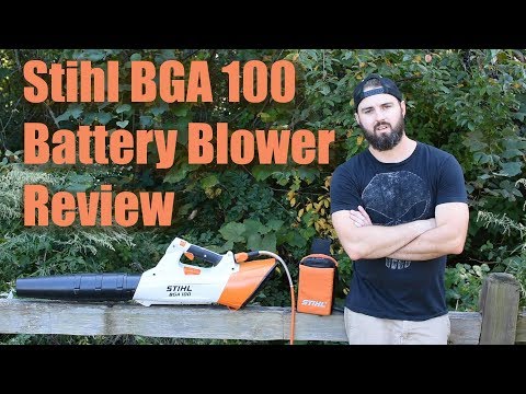 Stihl BGA 100 Battery Blower Review