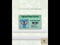 Official Plant Parent Card - Funny Plant Lover Gift - Customizable Plant Sayings - Membership Car...