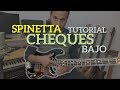 Cómo tocar "Cheques" de Spinetta en el bajo - Tutorial Bajo - L#2