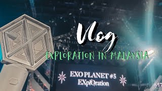 EXO EXplOration in Malaysia (super close fancam & they noticed the camera)