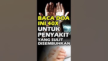 Thumbnail of doa penyakit sulit disembuhkan #shorts