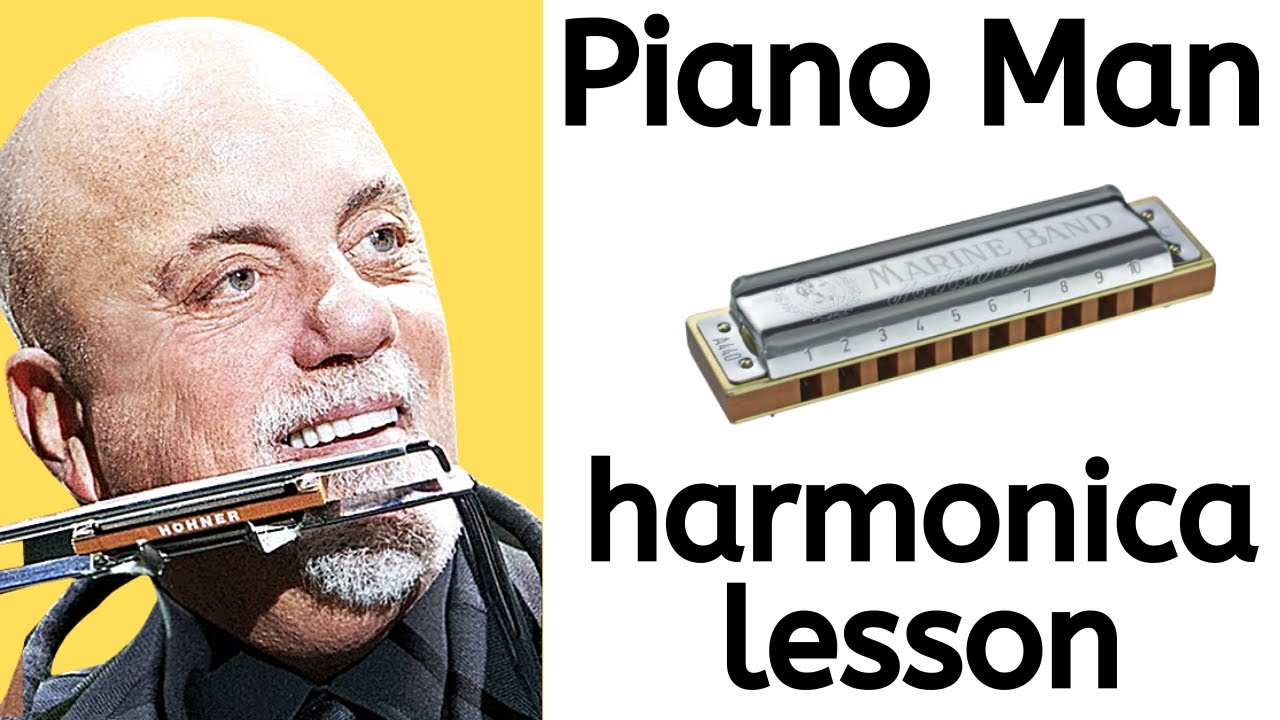 Piano Man (Billy Joel) 1 minute harmonica lesson - YouTube