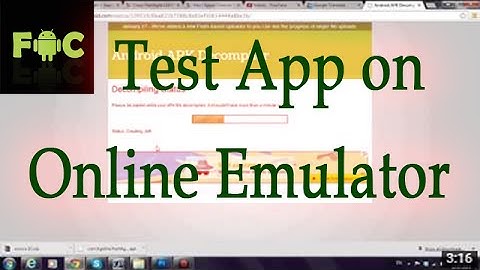 How To use Online Emulators to test Android Apps