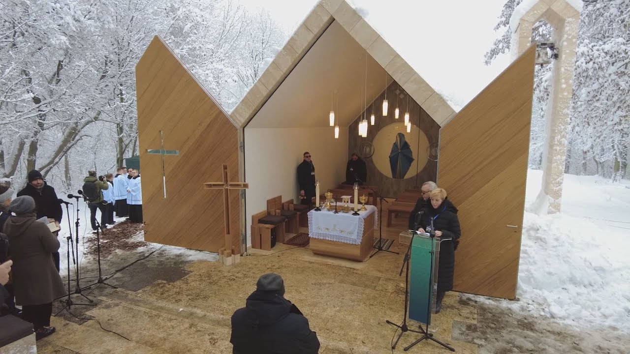A Boldogságos Szűz Mária Világgyőzelmes királynője tiszteletére épült kápolna felszentelése