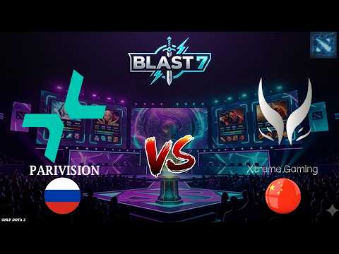 ГЕНИАЛЬНЫЕ ДРАФТЫ! | Parivision vs Xtreme Gaming (BO1) BLAST Slam 7