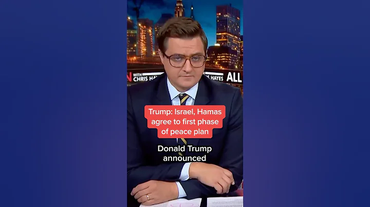 Trump: Israel, Hamas agree to first phase of peace plan