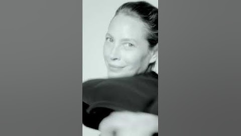 Christy Turlington before the show. #CalvinKlein Collection fittings documented by Ellen von Unwerth