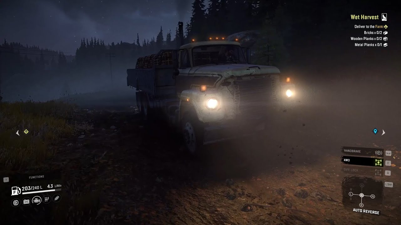 SNOWRUNNER Gameplay walkthrough PART 5 WET HARVEST - YouTube