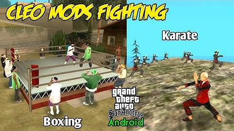 5 Cleo Mods Fighting - GTA SA Android
