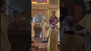 Священническая хиротония #церковь #священник #хиротония #рукоположение #матушка