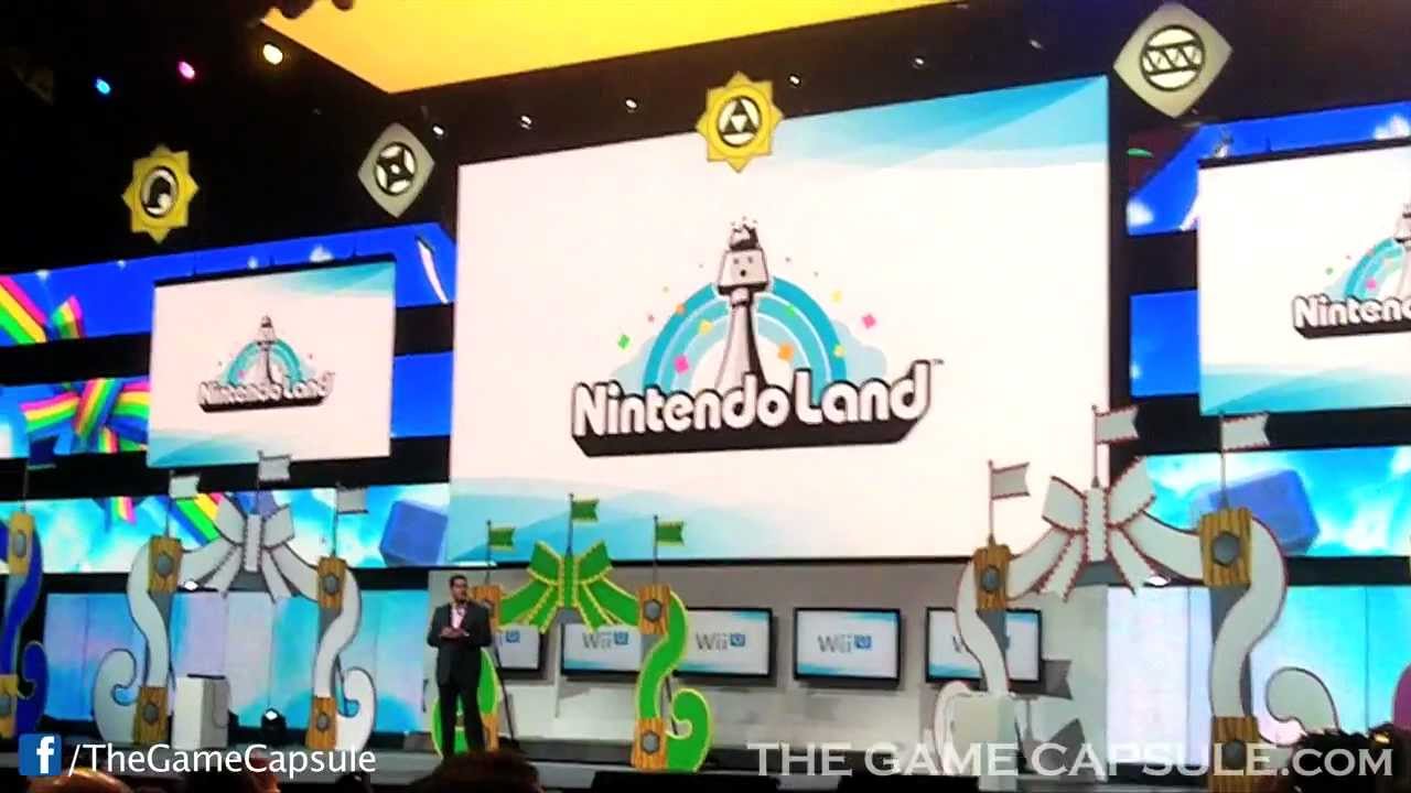Nintendoland Debut Trailer Reaction - E3 Nintendo Press Conference 2012 ...