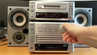 Unboxing a Denon Minidisc Recorder DMD-M10, CD Auto Changer Receiver UD-M5 & Mission SC-M5K Speakers