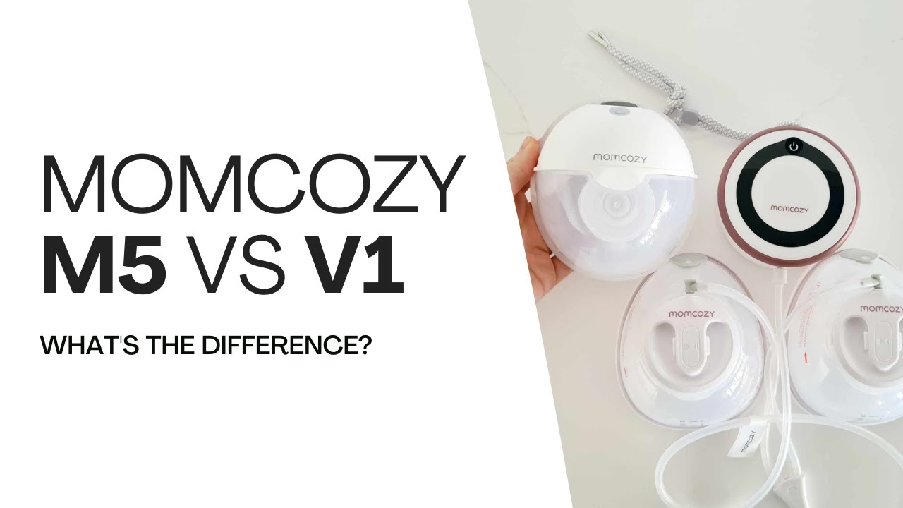 Momcozy M5 vs V1: What's The Difference Between These Two Momcozy Wearable  Pumps! 