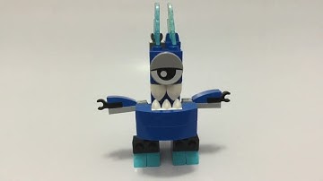 LEGO Mixels   Frosticon Kid   Stop Motion Build   Bricks and Clay Play