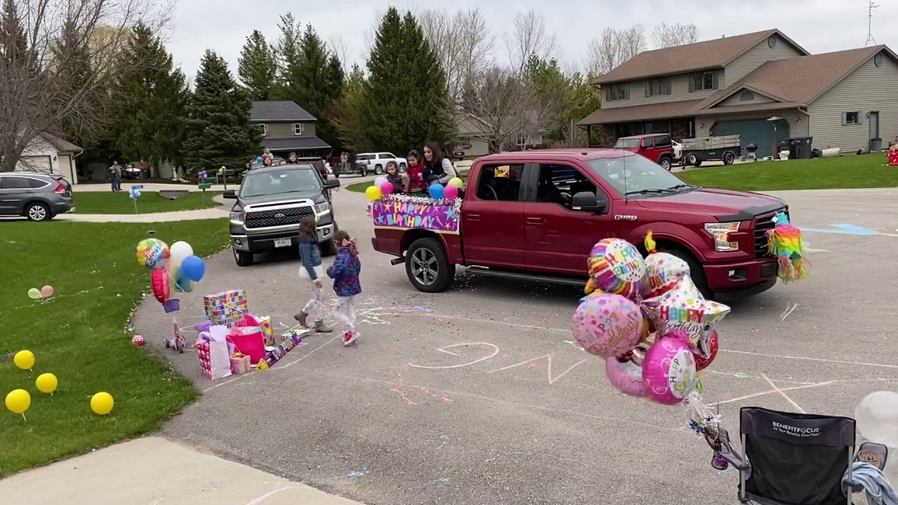 Bia’s 10th Birthday - quarantine parade